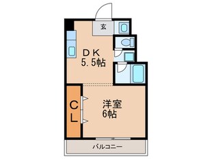 シャト－都島の物件間取画像